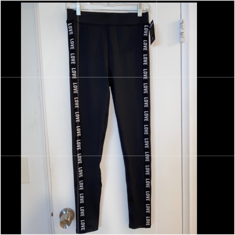 Black & White “Love” Leggings